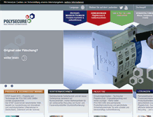 Tablet Screenshot of polysecure.eu